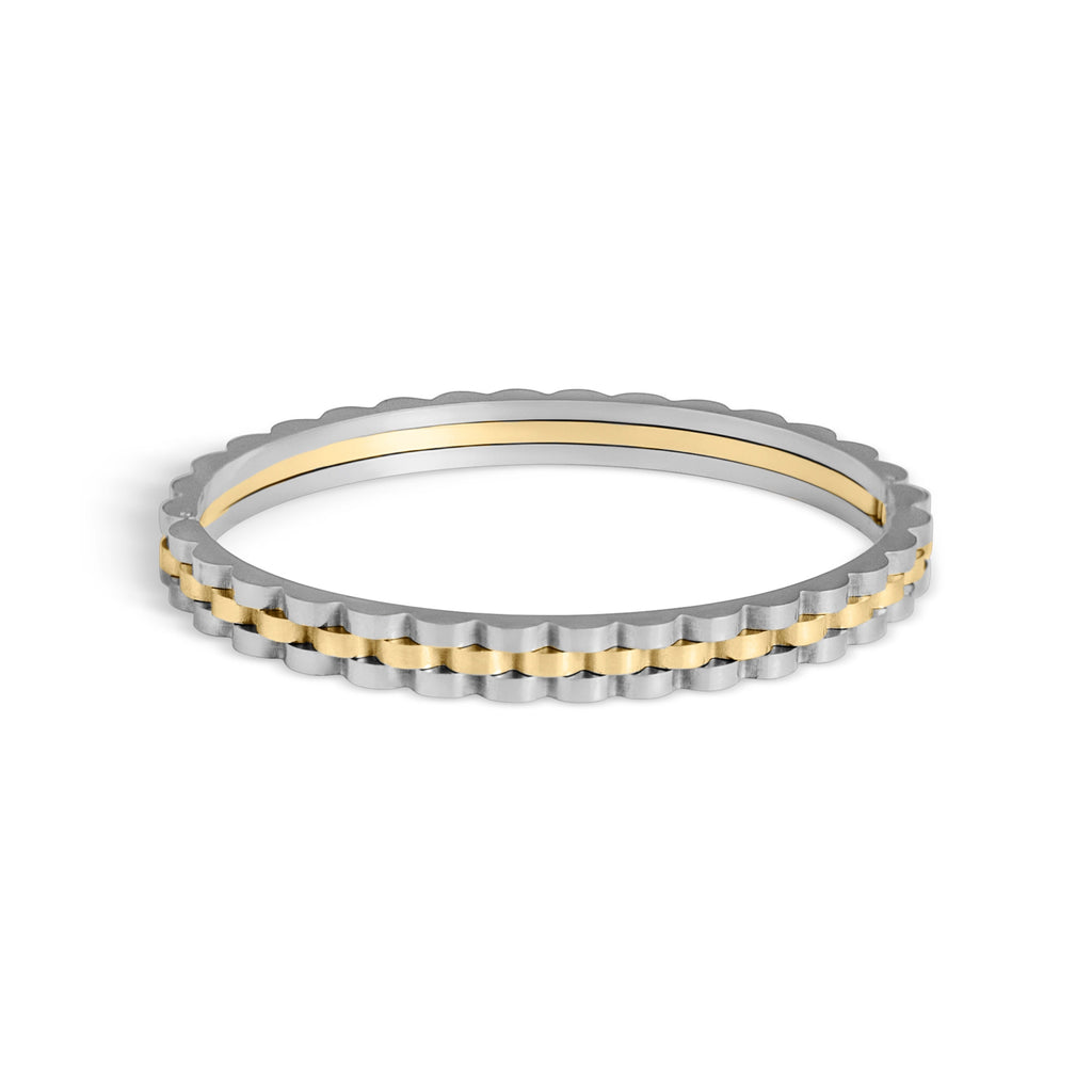 Crown Bracelet Bicolor
