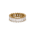 Emerald Band Ring