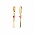 Empower Earrings Hot Pink