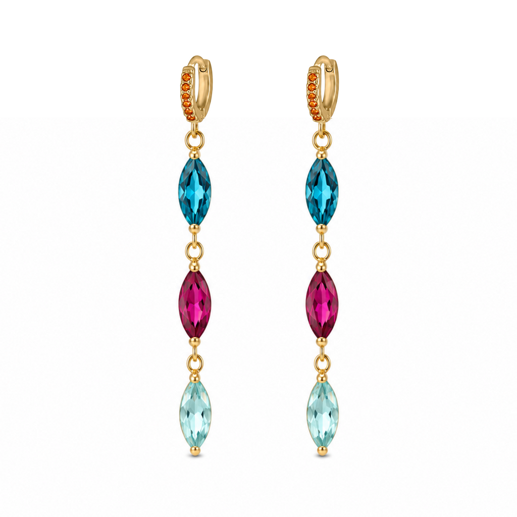 Fizzy Earrings Blue
