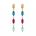 Fizzy Earrings Blue
