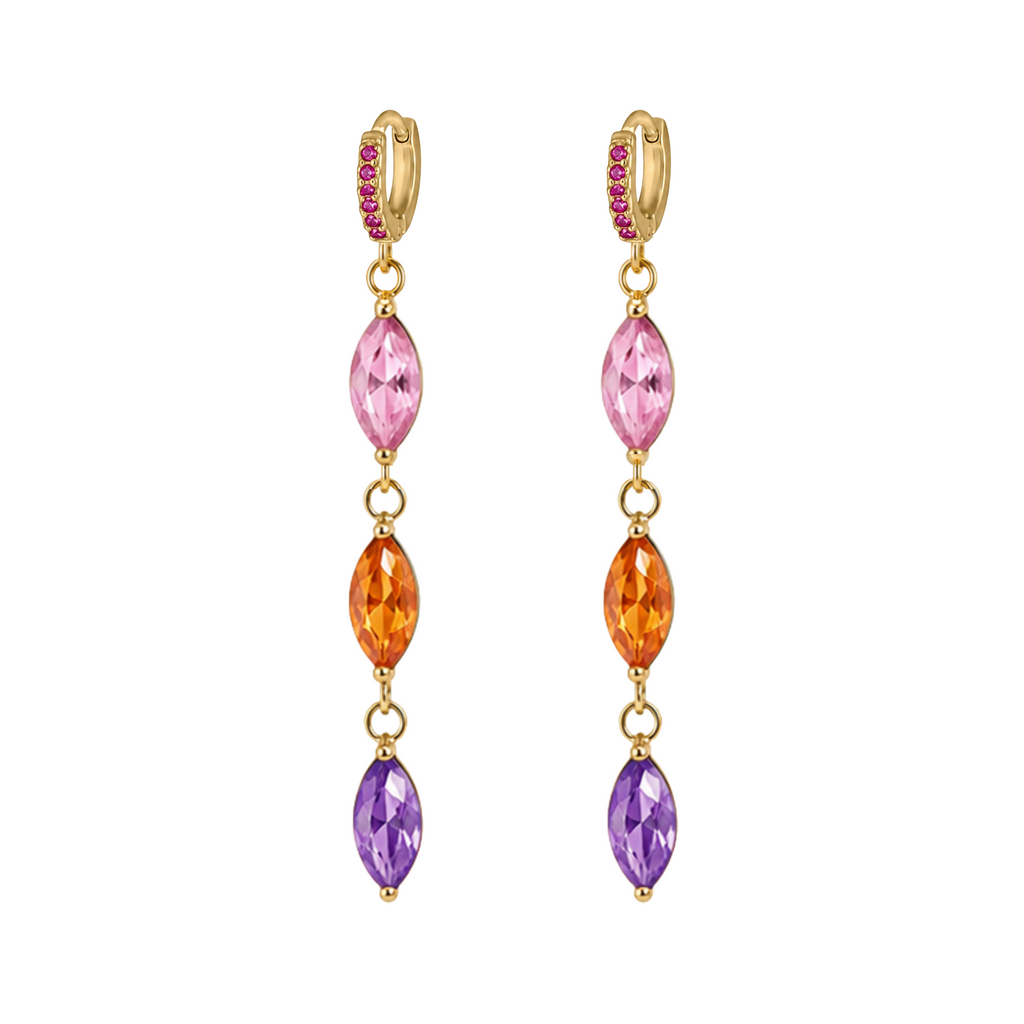 Fizzy Earrings Pink