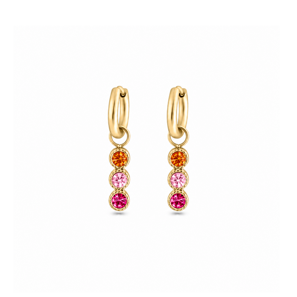 Hope Earrings Pink