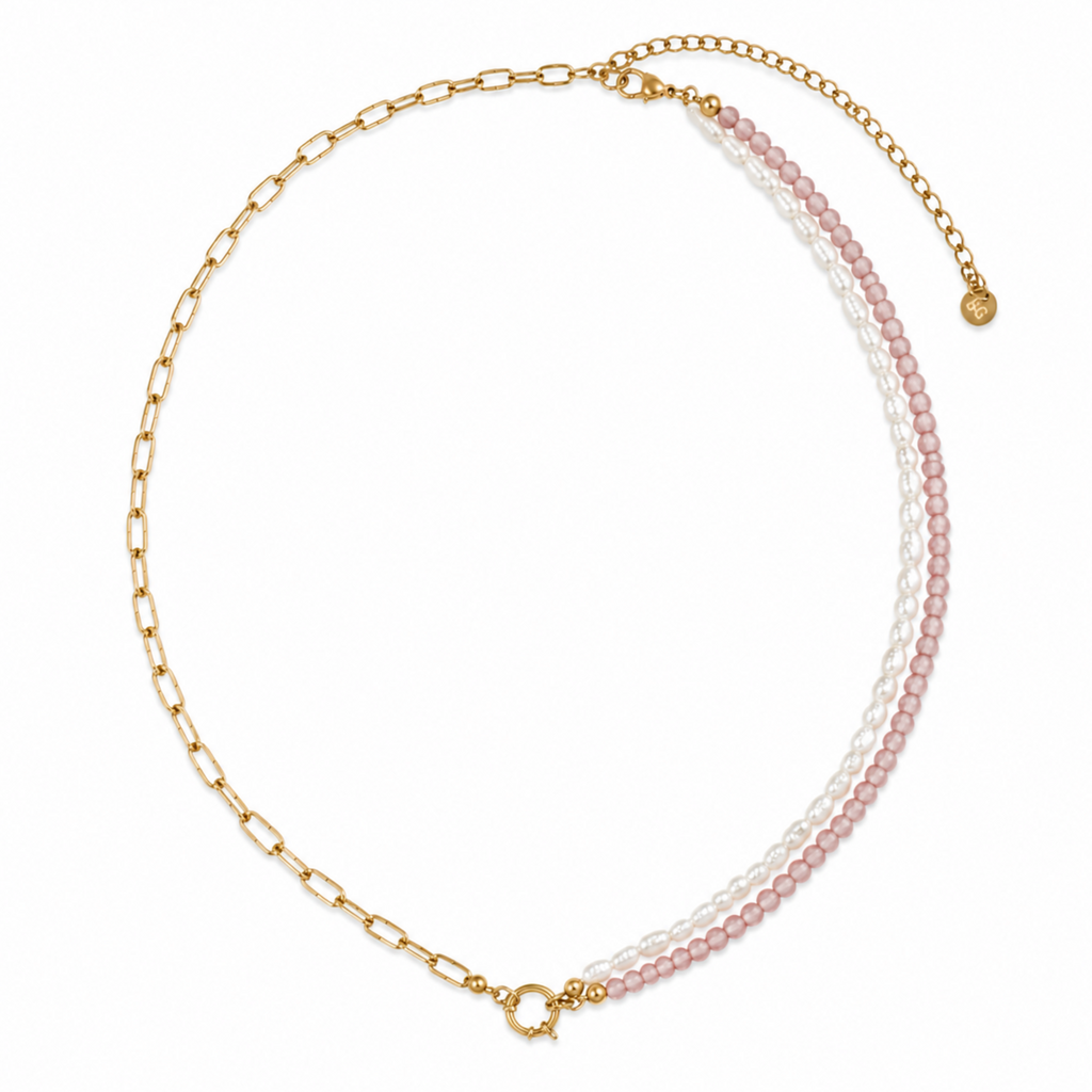 Jelly Necklace Blush