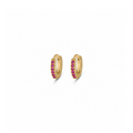 Lilly Earrings Hot Pink