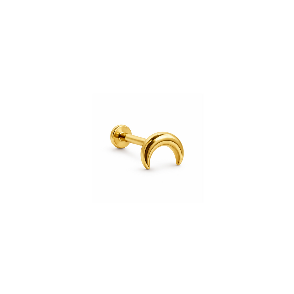 Moon Flatback Stud