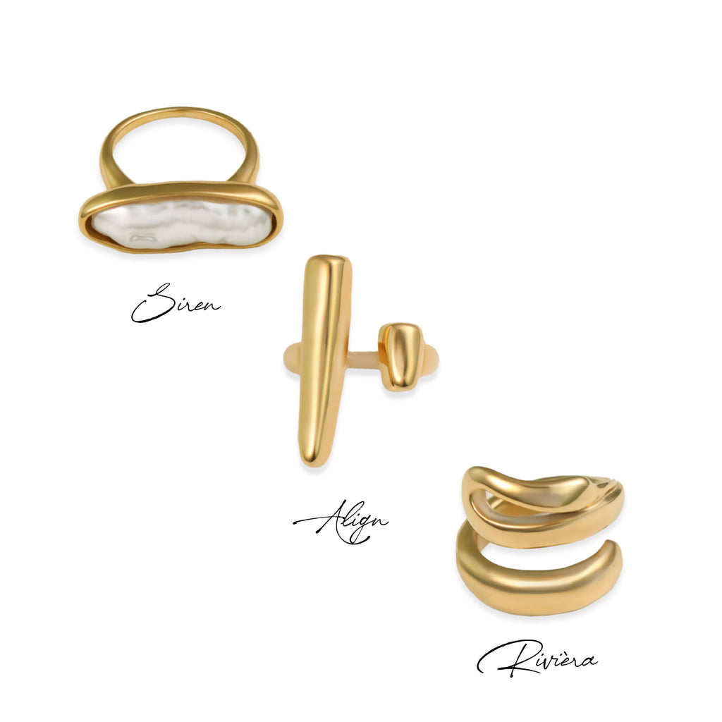 Mocha Wave Set