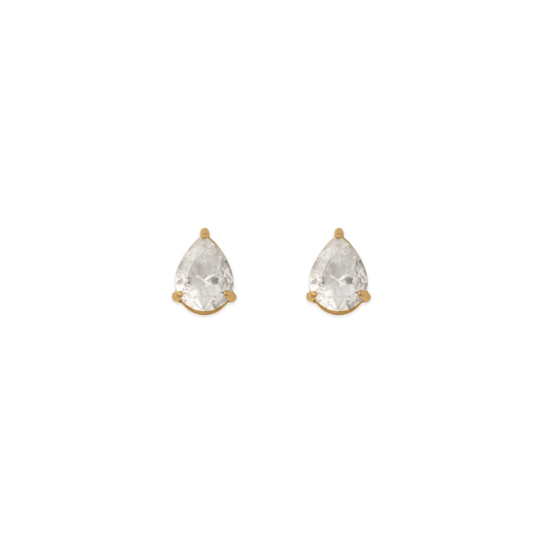 Pear Earrings 10 mm
