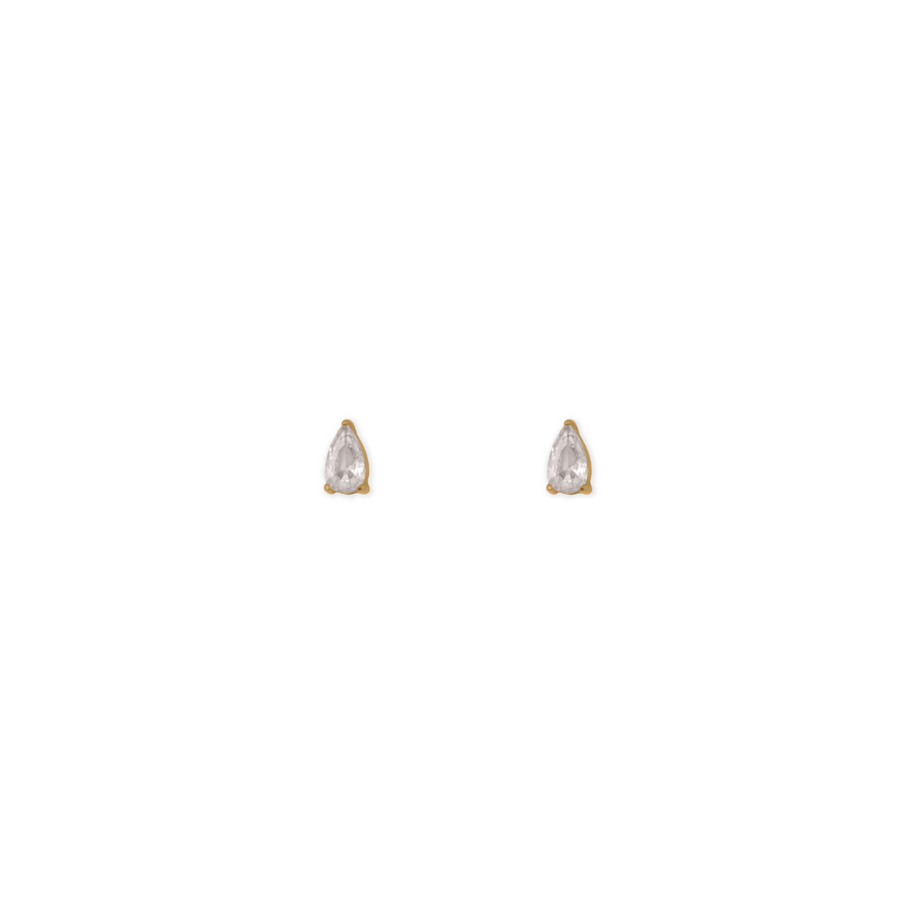Pear Earrings 5 mm