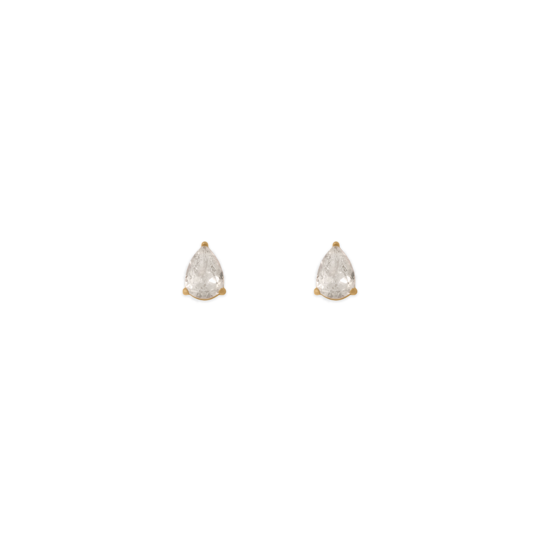 Pear Earrings 7 mm