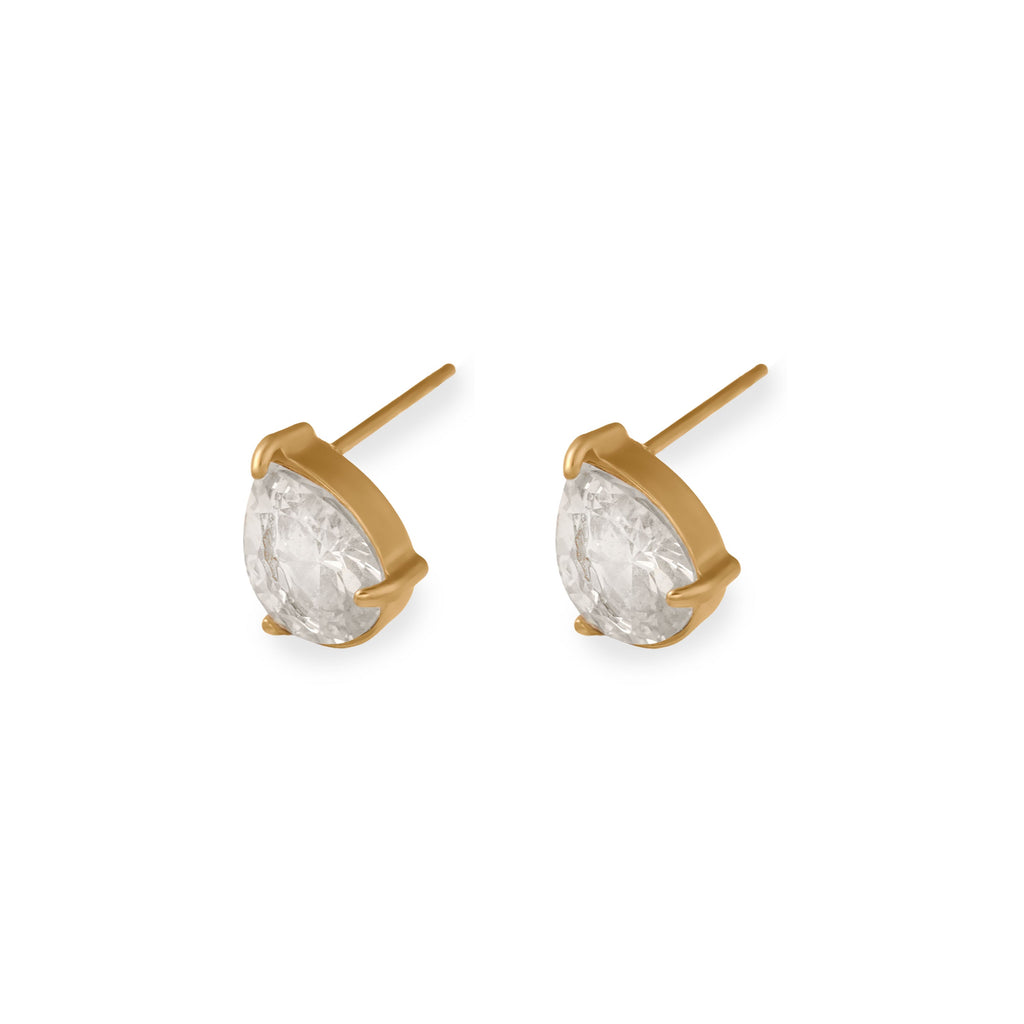 Pear Earrings 10 mm