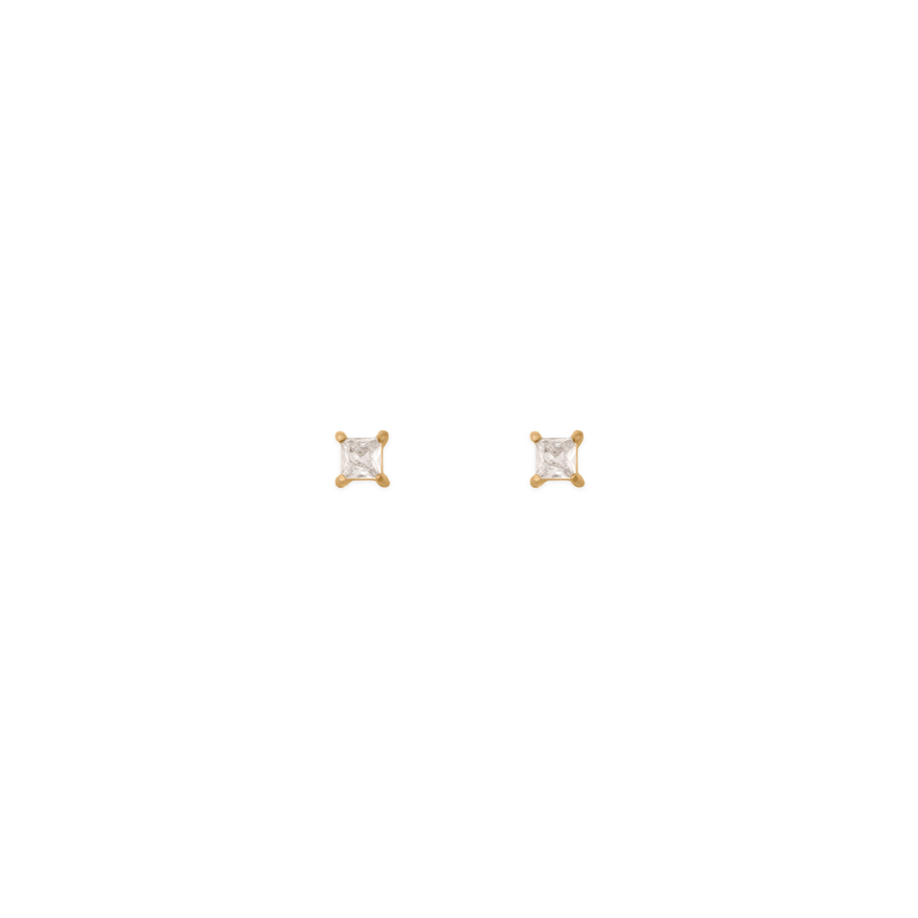 Princess Earrings 3 mm