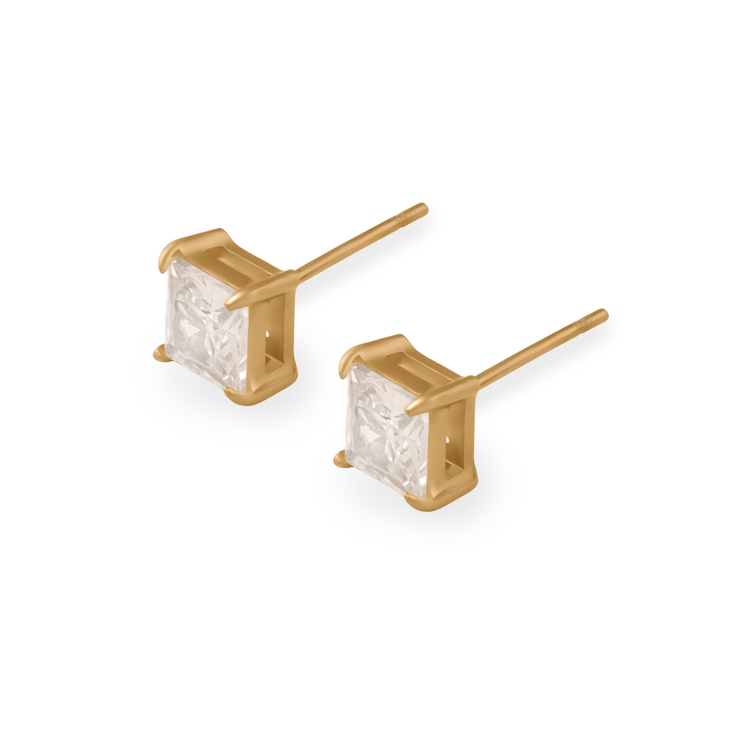 Princess Earrings 6 mm