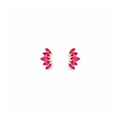 Slay Earrings Hot Pink