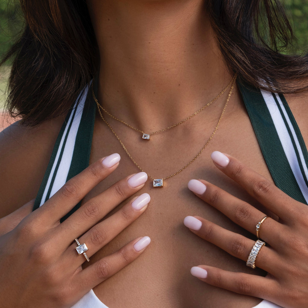 Emerald Necklace 8 mm