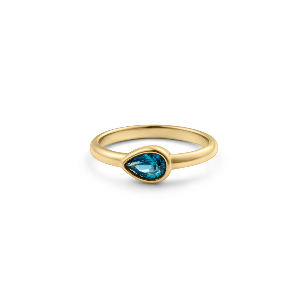 Tear Ring Aqua