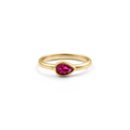 Tear Ring Hot Pink