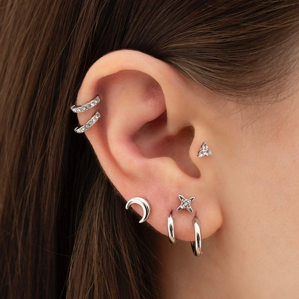 Moon Flatback Stud